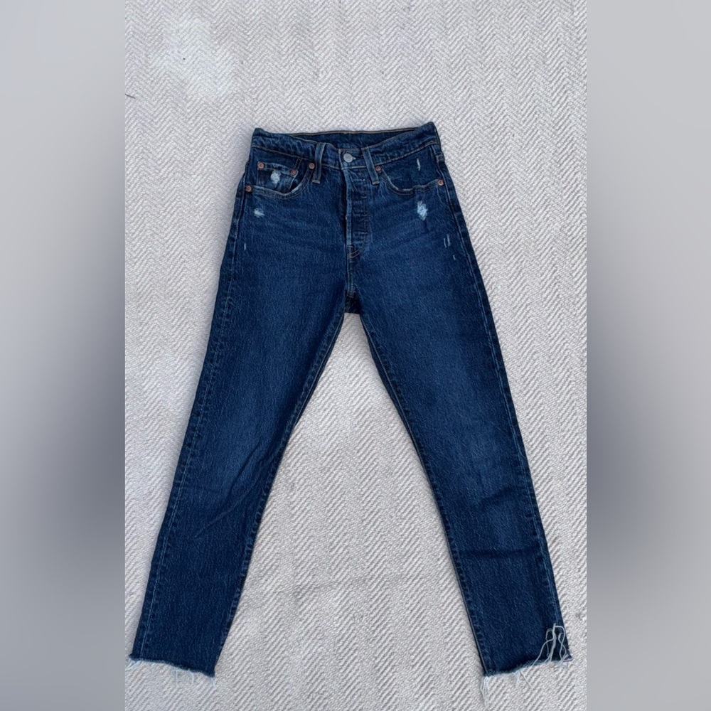 Levi's Premium 501 S Slim Straight Jeans Women's 24